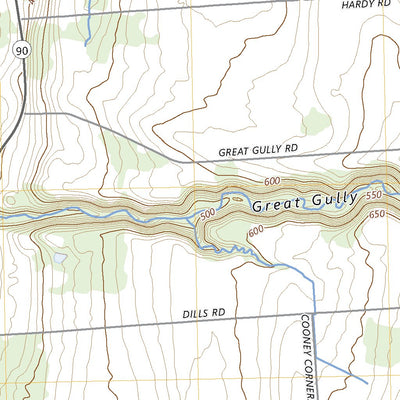 United States Geological Survey Union Springs, NY (2023, 24000-Scale) digital map