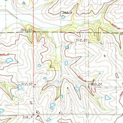 United States Geological Survey Union Star, MO (1983, 24000-Scale) digital map