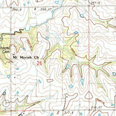 United States Geological Survey Union Star, MO (1983, 24000-Scale) digital map