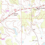 United States Geological Survey Union West, MS (1972, 24000-Scale) digital map