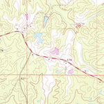 United States Geological Survey Union West, MS (1972, 24000-Scale) digital map