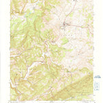 United States Geological Survey Union, WV (1971, 24000-Scale) digital map