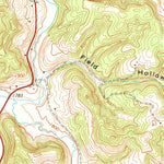 United States Geological Survey Union, WV (1971, 24000-Scale) digital map