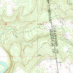 United States Geological Survey Uniontown, AR-OK (1969, 24000-Scale) digital map