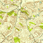 United States Geological Survey Uniontown, KY-IN (1952, 24000-Scale) digital map