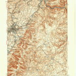 United States Geological Survey Uniontown, PA (1931, 62500-Scale) digital map