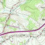 United States Geological Survey Uniontown, PA (1963, 24000-Scale) digital map