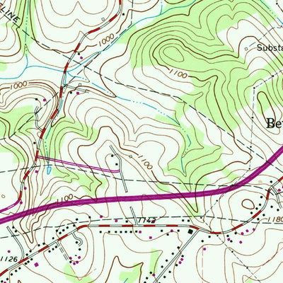 United States Geological Survey Uniontown, PA (1963, 24000-Scale) digital map