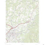 United States Geological Survey Uniontown, PA (2023, 24000-Scale) digital map
