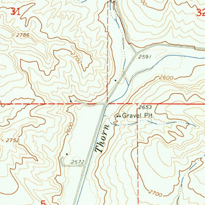 United States Geological Survey Uniontown, WA-ID (1964, 24000-Scale) digital map