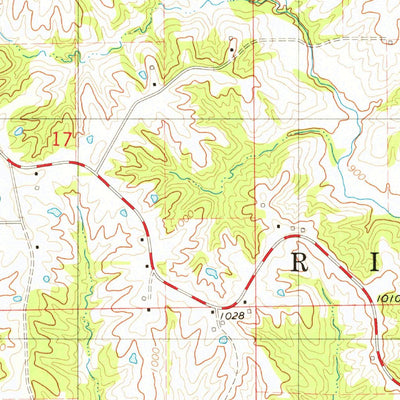 United States Geological Survey Unionville East, MO (1979, 24000-Scale) digital map