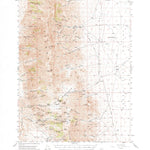 United States Geological Survey Unionville, NV (1954, 62500-Scale) digital map