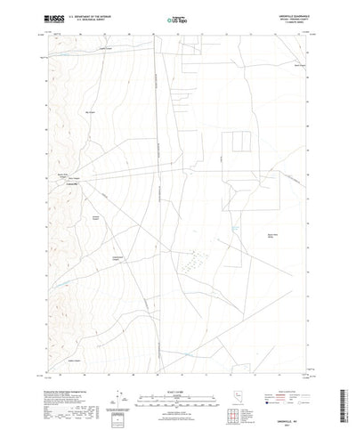 United States Geological Survey Unionville, NV (2021, 24000-Scale) digital map