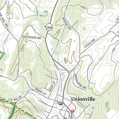 United States Geological Survey Unionville, NY (2023, 24000-Scale) digital map