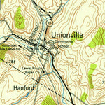 United States Geological Survey Unionville, NY-NJ (1953, 24000-Scale) digital map