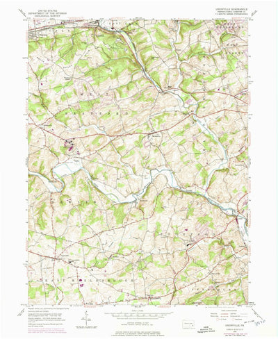 United States Geological Survey Unionville, PA (1963, 24000-Scale) digital map