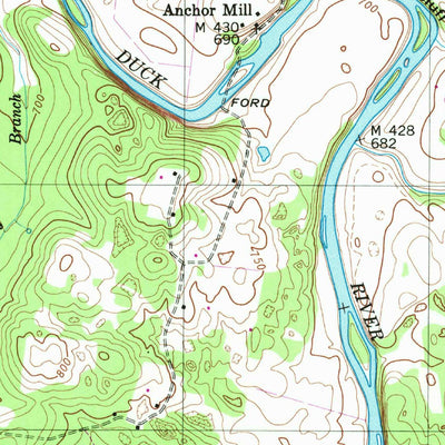 United States Geological Survey Unionville, TN (1947, 24000-Scale) digital map
