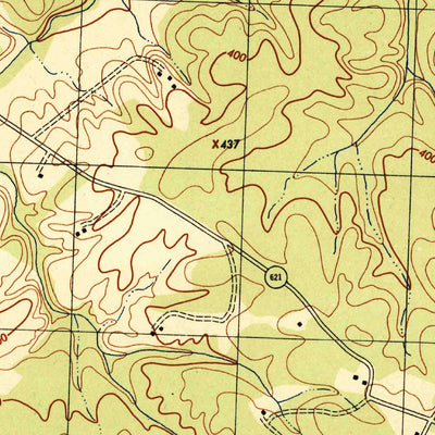 United States Geological Survey Unionville, VA (1944, 31680-Scale) digital map