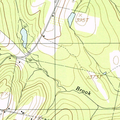United States Geological Survey Unity, ME (1982, 24000-Scale) digital map