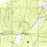 United States Geological Survey Unity, ME (1982, 24000-Scale) digital map