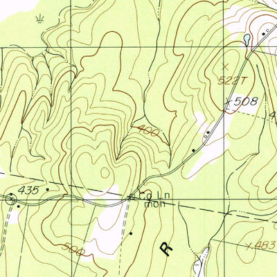 United States Geological Survey Unity, ME (1982, 24000-Scale) digital map