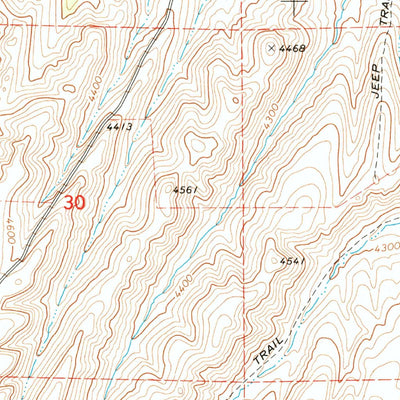 United States Geological Survey Unity, OR (1972, 24000-Scale) digital map
