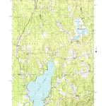 United States Geological Survey Unity Pond, ME (1982, 24000-Scale) digital map