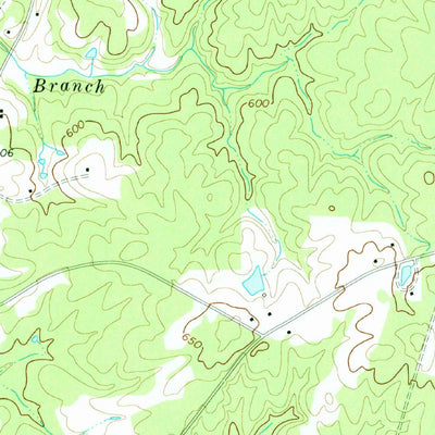 United States Geological Survey Unity, SC-NC (1971, 24000-Scale) digital map