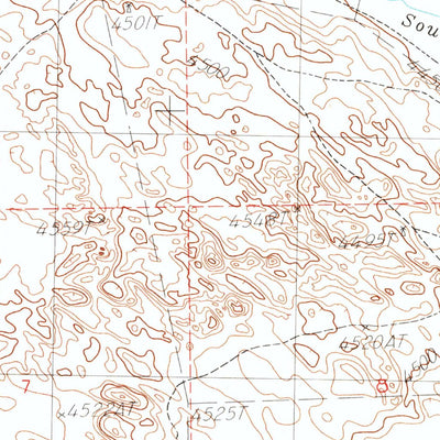 United States Geological Survey University Lake NE, NE (1983, 24000-Scale) digital map