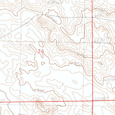 United States Geological Survey University Lake NW, NE (1983, 24000-Scale) digital map