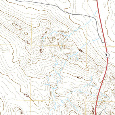 United States Geological Survey University Lake NW, NE (2021, 24000-Scale) digital map