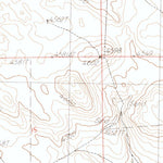United States Geological Survey University Lake SE, NE (1983, 24000-Scale) digital map