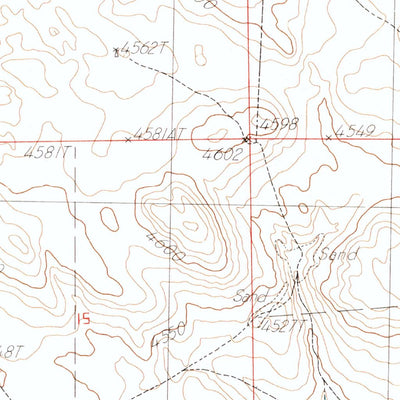 United States Geological Survey University Lake SE, NE (1983, 24000-Scale) digital map