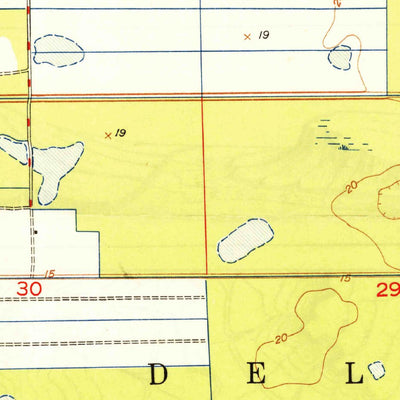 United States Geological Survey University Park, FL (1949, 24000-Scale) digital map