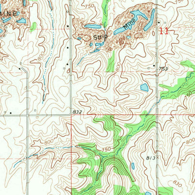 United States Geological Survey University Park, IA (1968, 24000-Scale) digital map