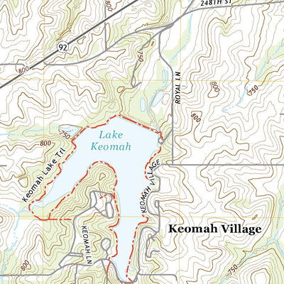 United States Geological Survey University Park, IA (2022, 24000-Scale) digital map