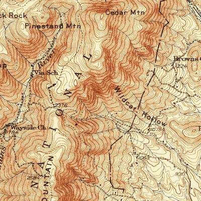 United States Geological Survey University, VA (1931, 62500-Scale) digital map