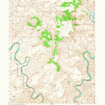 United States Geological Survey Up Heaval Dome, UT (1951, 62500-Scale) digital map