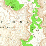 United States Geological Survey Up Heaval Dome, UT (1951, 62500-Scale) digital map