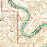 United States Geological Survey Up Heaval Dome, UT (1951, 62500-Scale) digital map