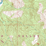 United States Geological Survey Updegraff Ridge, CA (1967, 24000-Scale) digital map