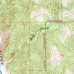 United States Geological Survey Updegraff Ridge, CA (1967, 24000-Scale) digital map