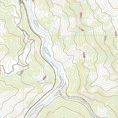 United States Geological Survey Updegraff Ridge, CA (2021, 24000-Scale) digital map