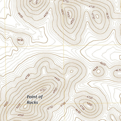 United States Geological Survey Upham Hills, NM (2020, 24000-Scale) digital map