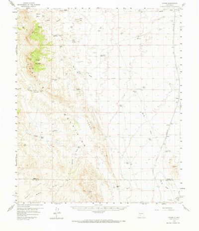 United States Geological Survey Upham, NM (1959, 62500-Scale) digital map