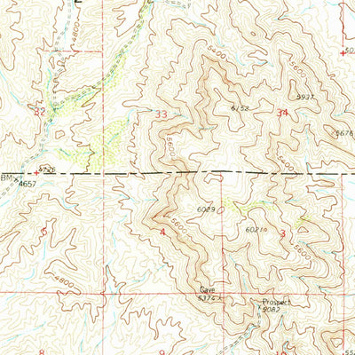 United States Geological Survey Upham, NM (1959, 62500-Scale) digital map