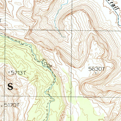 United States Geological Survey Upheaval Dome, UT (1988, 24000-Scale) digital map