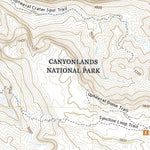 United States Geological Survey Upheaval Dome, UT (2020, 24000-Scale) digital map