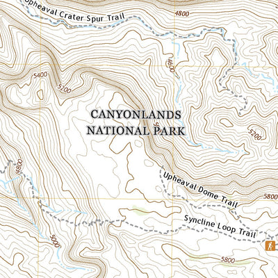 United States Geological Survey Upheaval Dome, UT (2020, 24000-Scale) digital map