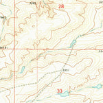 United States Geological Survey Uphill Creek, MT (1970, 24000-Scale) digital map